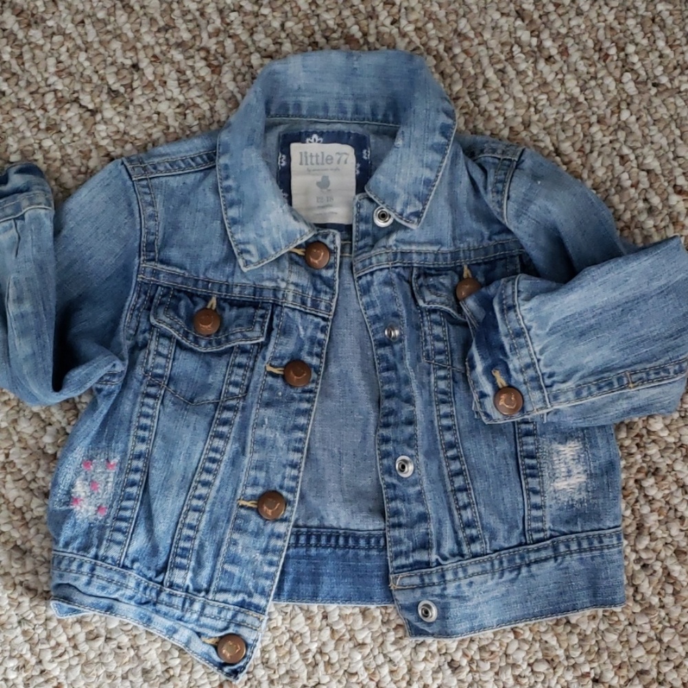 Baby girl Jean jacket 12-18 mo